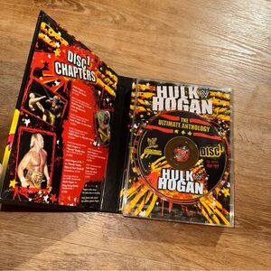 WWE HULK HOGAN THE ULTIMATE ANTHOLOGY 4-DISC EXCLUSIVE dvd wrestling